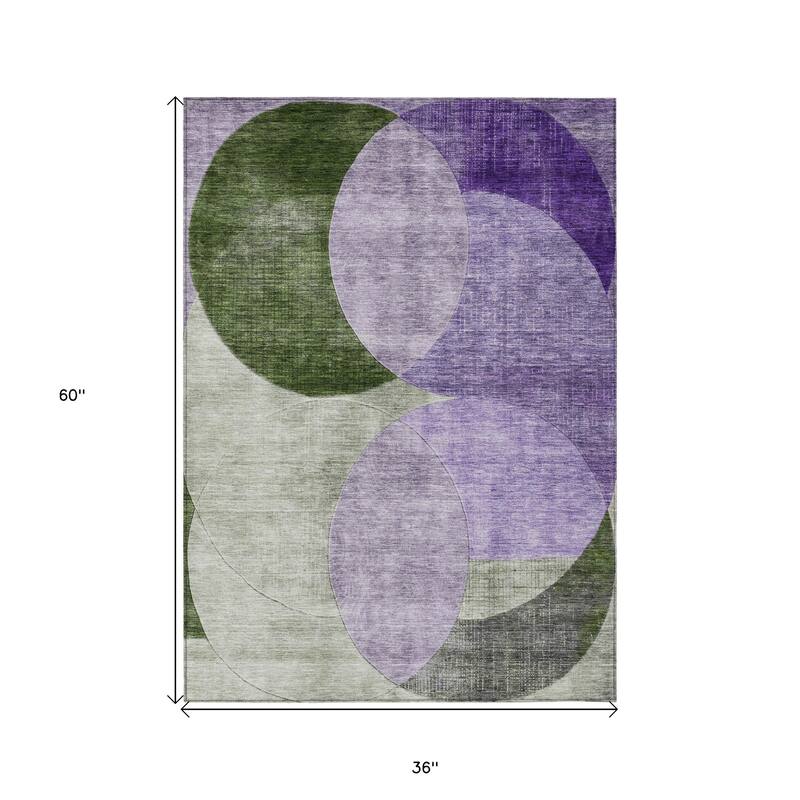HomeRoots Geometric Transitional Rectangle Outdoor Rug