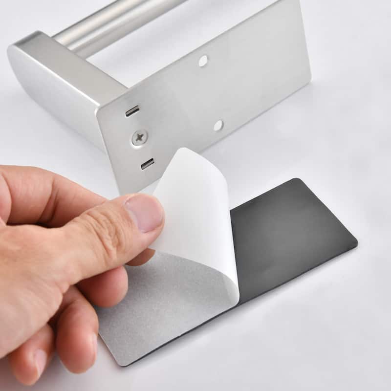 2-Piece Under Cabinet Wall-Mount Paper Towel Holder