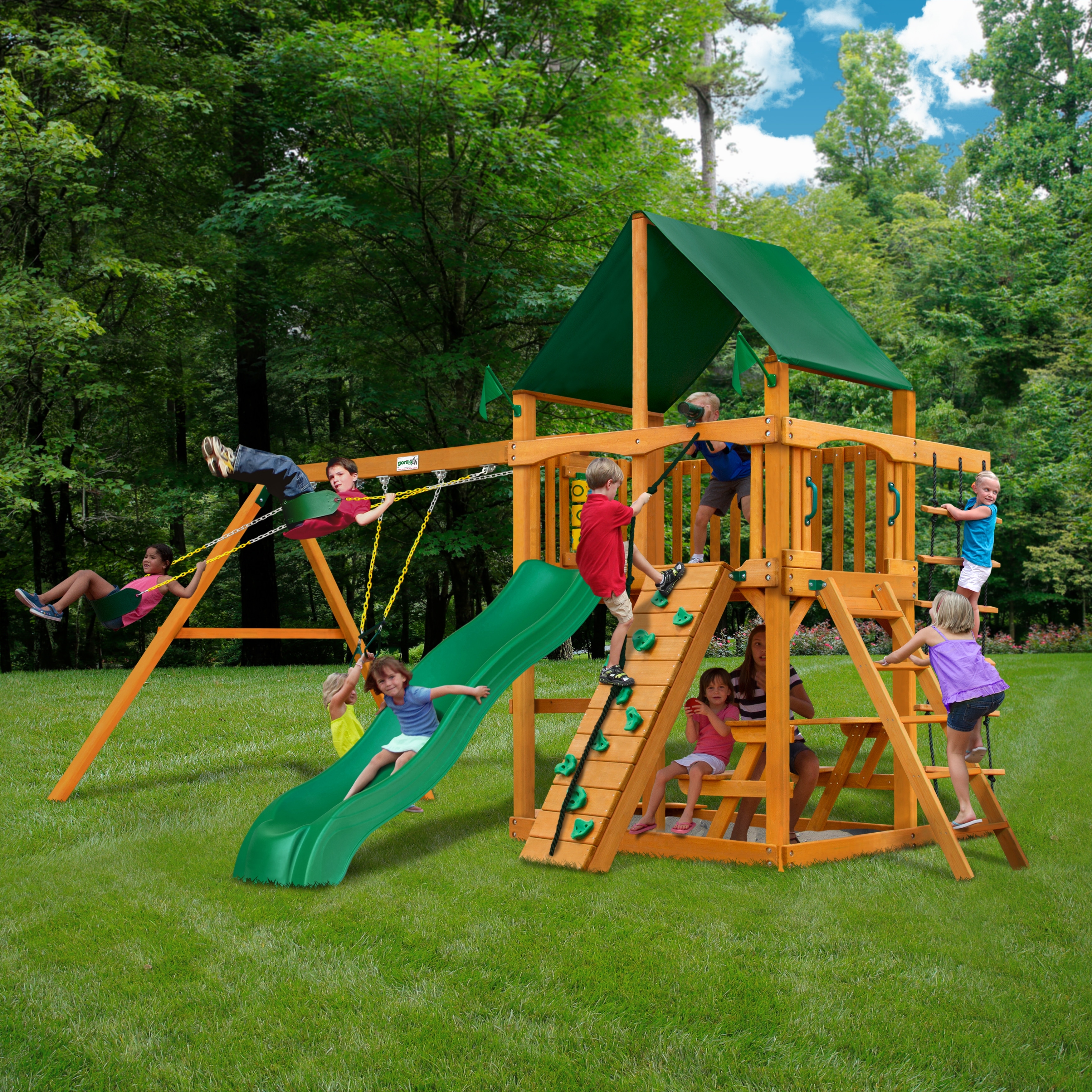 Gorilla playsets shop chateau ii