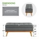 preview thumbnail 128 of 134, Carson Carrington Sastamala Mid-century Storage Bench