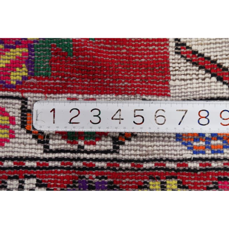 Anatolian Turkish Runner Rug Hand-Knotted Wool Carpet - 2'9"x 12'1"