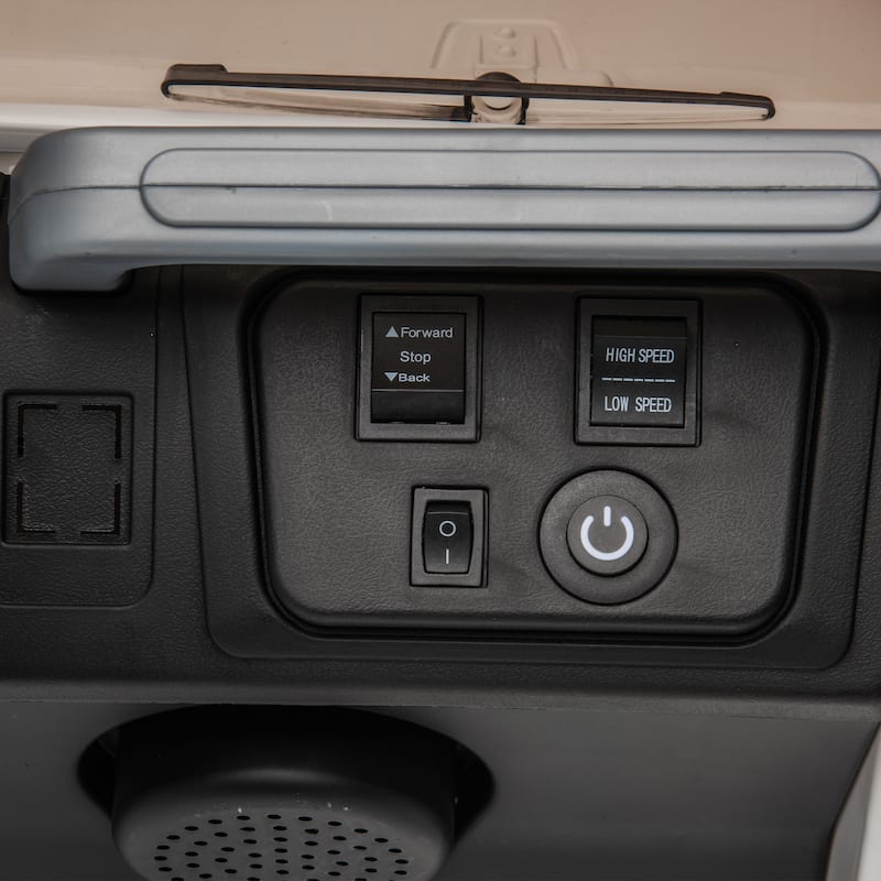 24V Kids Ride On Car Off-Road Toy Car White Battery Powered Electric Car