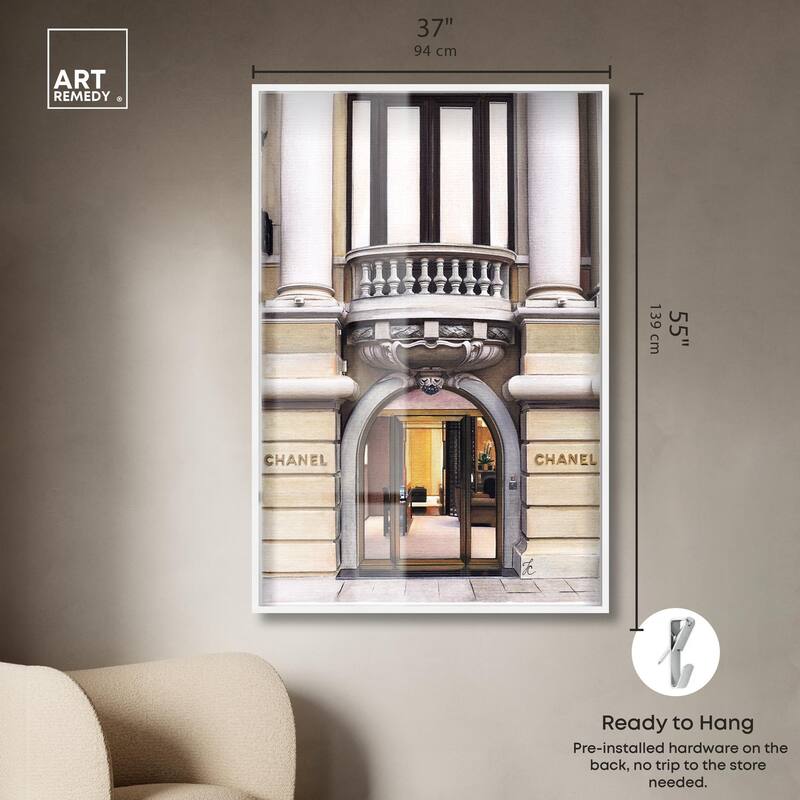 Expensive Store in Paris Shadowbox by Art Remedy