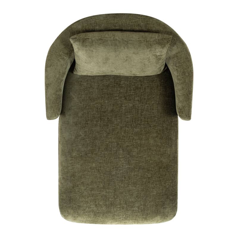 SAFAVIEH Couture Gwendelyn Chaise Lounge - 59"W x 39"D x 30"H