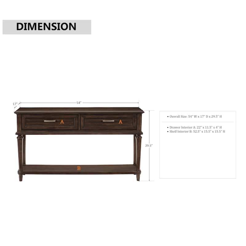Caruth Sofa Table