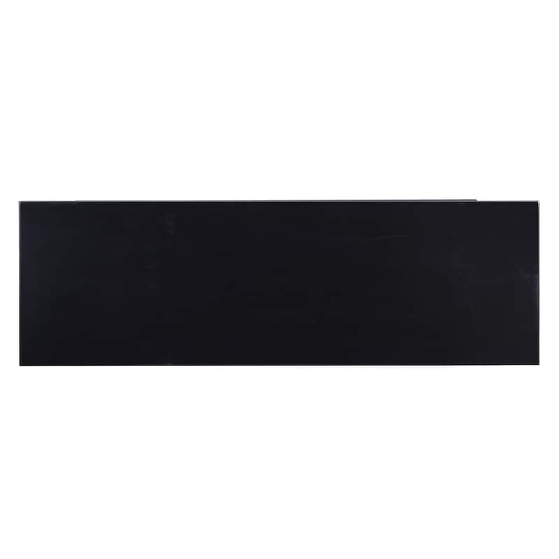 SEI Furniture Dre Marble Electric Fireplace