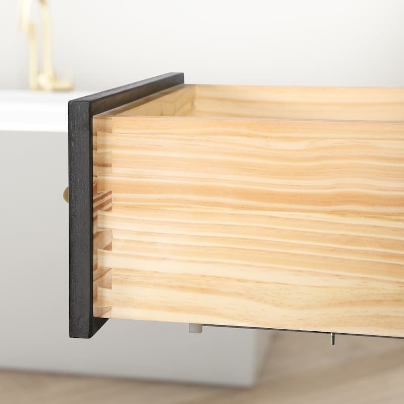 Athea Bathroom Vanity with White Engineered Marble Top