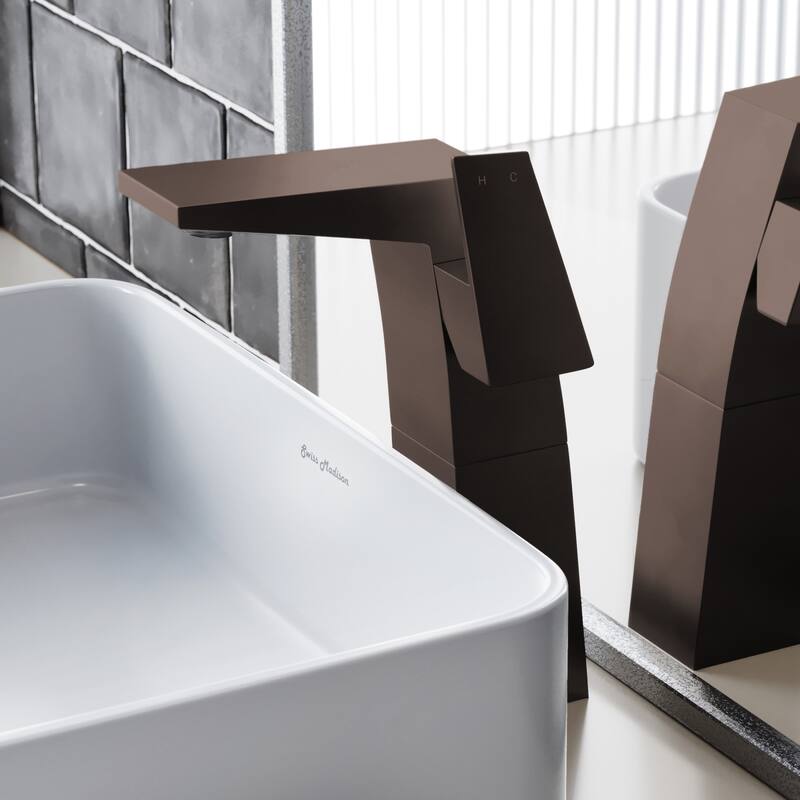 Swiss Madison SM-BF31 Carre 1.2 GPM Single Hole Bathroom Faucet
