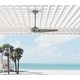 preview thumbnail 1 of 26, Hunter 52" Trimaran WeatherMax Outdoor Ceiling Fan with Wall Control, Wet-Rated! Matte Silver