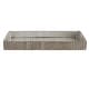 preview thumbnail 4 of 3, Uttermost Talmage 2-1/4"H x 20"W Glass Contemporary Serving Tray with