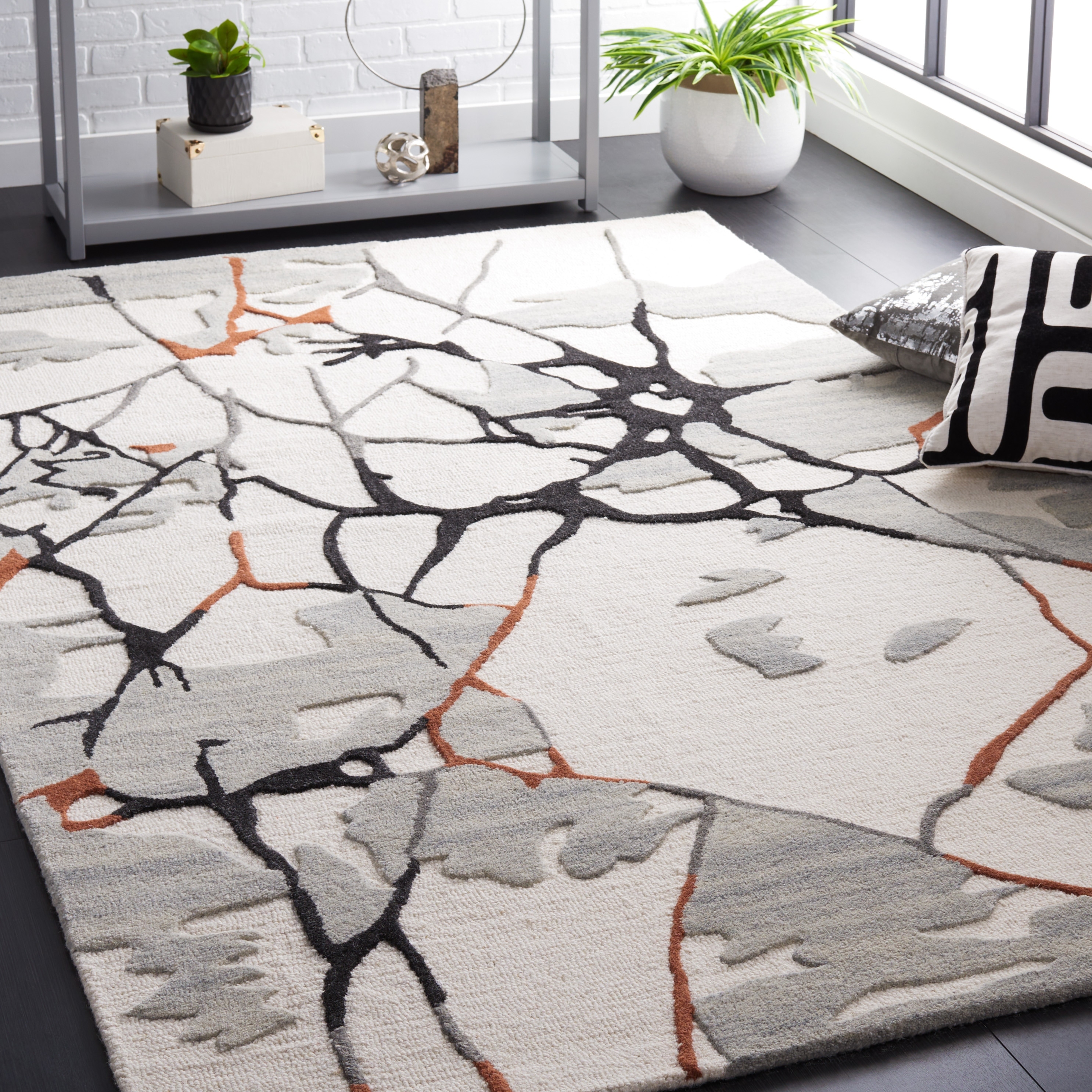 SAFAVIEH Handmade Metro Drofn Modern Wool Rug