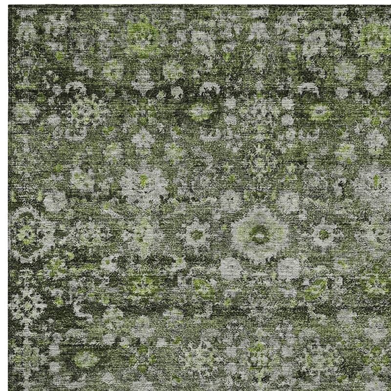 HomeRoots Oriental Traditional Rectangle Outdoor Rug