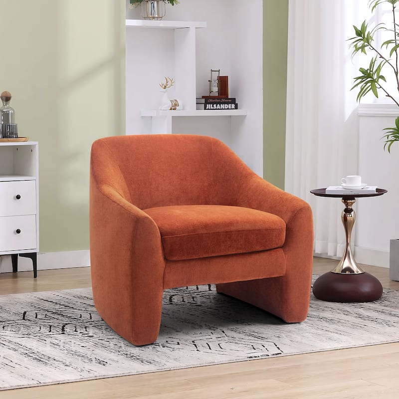 Modern Upholstered Oversized Accent Chairs