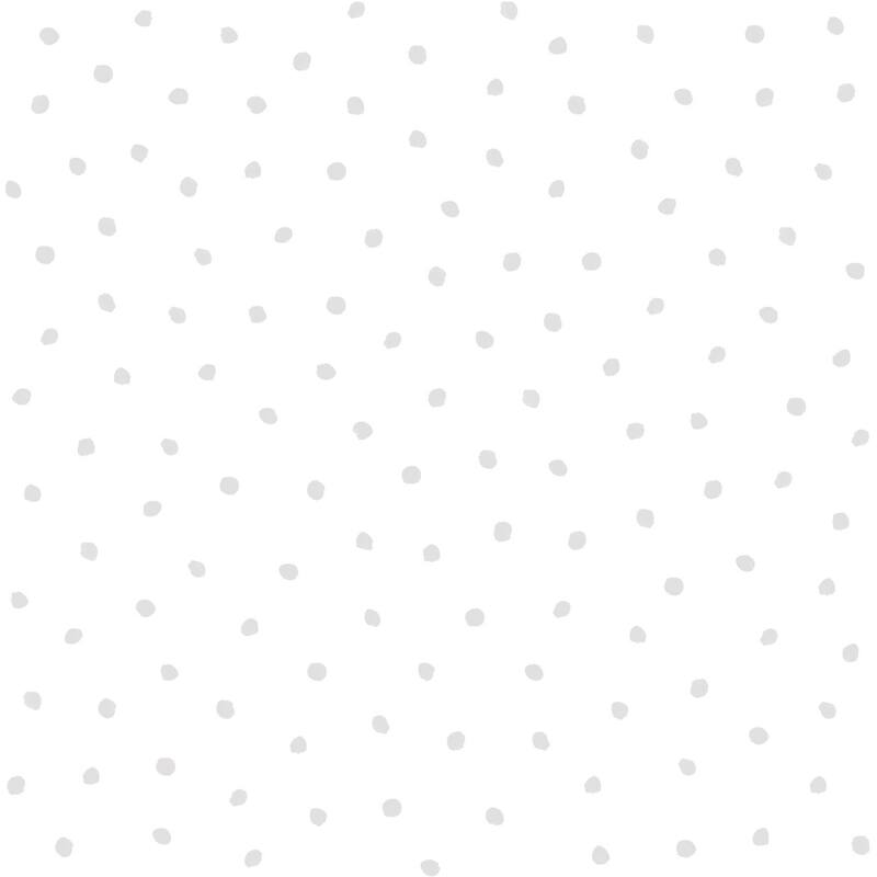 Chesapeake Pixie Grey Dots Wallpaper - 20.9 x 396 x 0.025