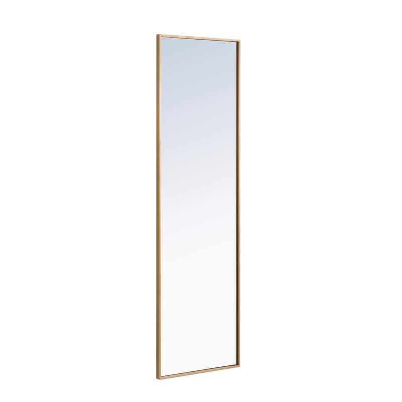 Strick & Bolton Posey Metal Rectangle Wall Mirror