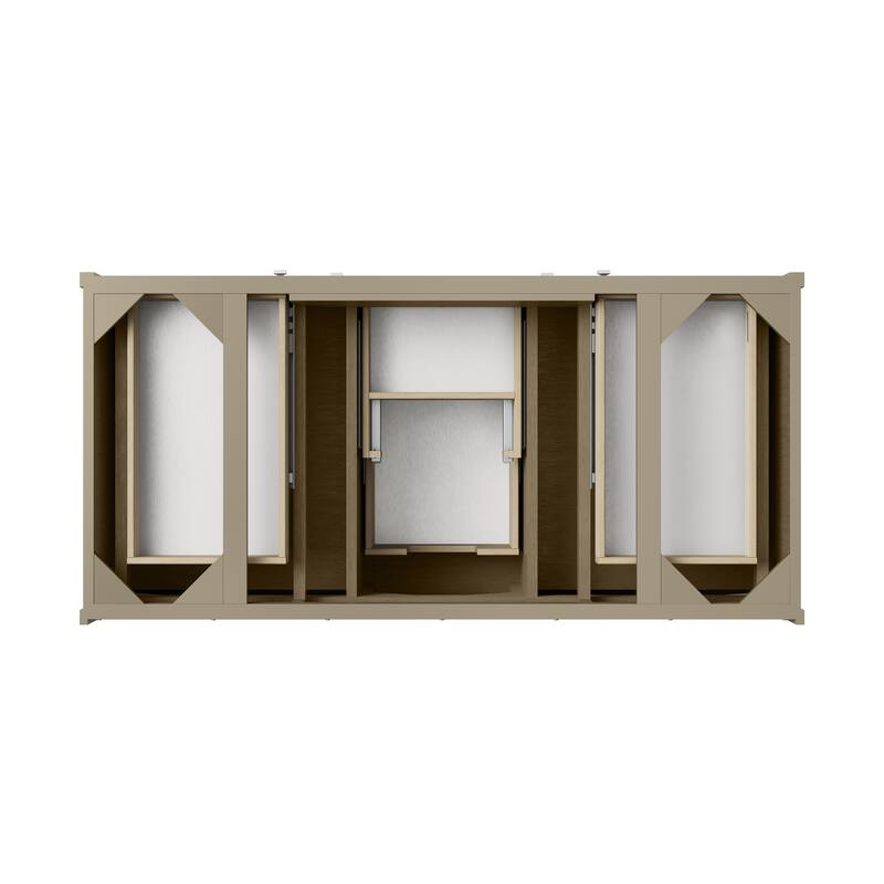 Chicago 48" Single Vanity, Walnut Whisper