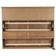 preview thumbnail 11 of 17, Rustic Casual Folding Twin Size Murphy Bed with Charging Station and Drawer