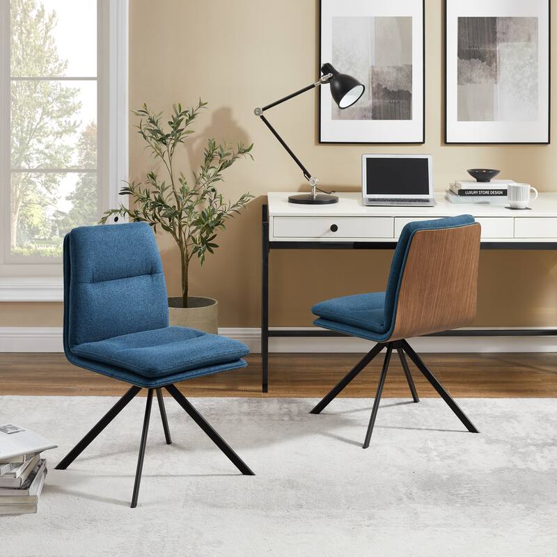 Art Leon Modern Swivel Accent Chair (Set of 2)