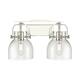 Option Polished Nickel / Clear