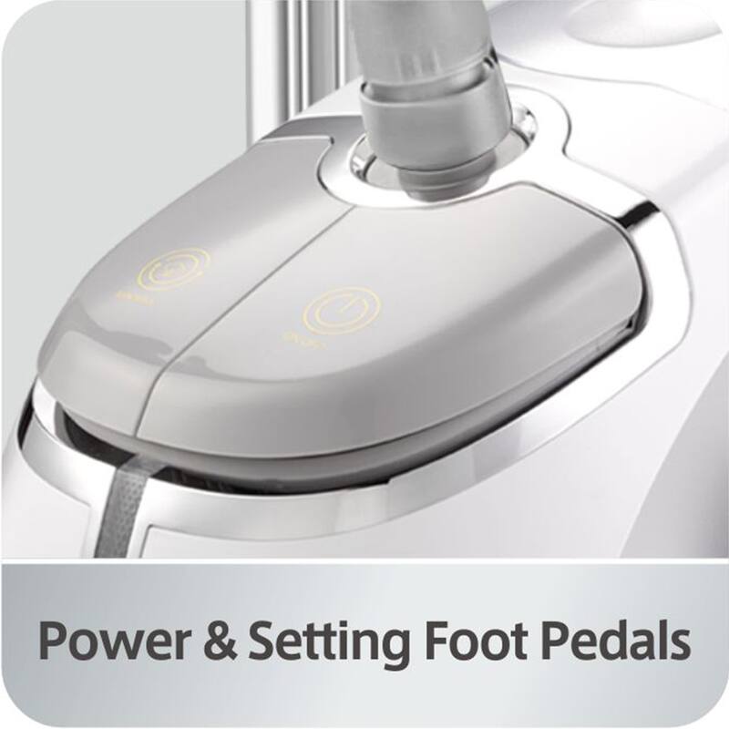 SALAV Professional Garment Steamer w/ Foot Pedals, Refurbished