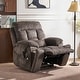 preview thumbnail 2 of 22, Overstuffed Chenille Power Lift Recliner,Lay Flat 71.5 " Length, Dual Motors Recliner with Massage/Heat Infinite Position