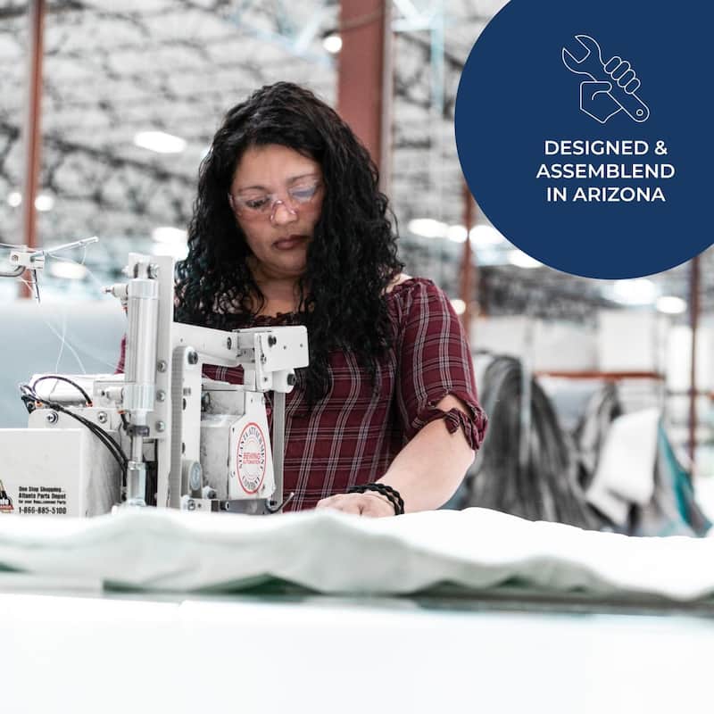 Dreamfoam Bedding Chill 10" Gel Memory Foam Mattress |Short Full 48x74