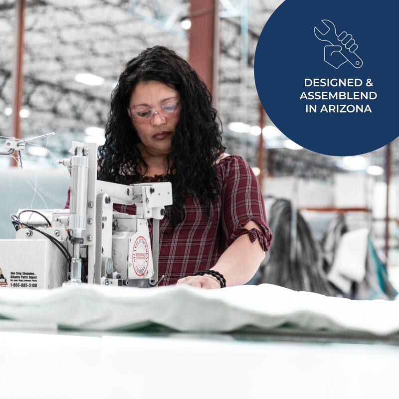 Dreamfoam Bedding Chill 8" Gel Memory Foam Mattress |RV Bunk 32x74