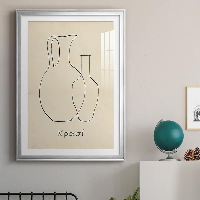 Greek Blessing II Premium Framed Print - Ready to Hang