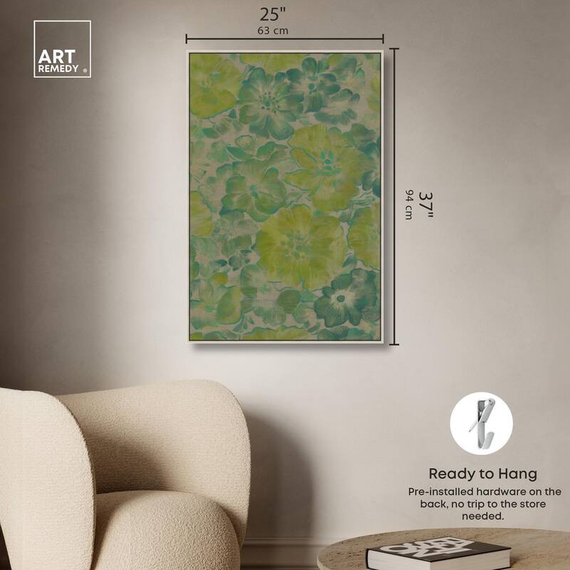 Verdigris Vista Canvas by Art Remedy