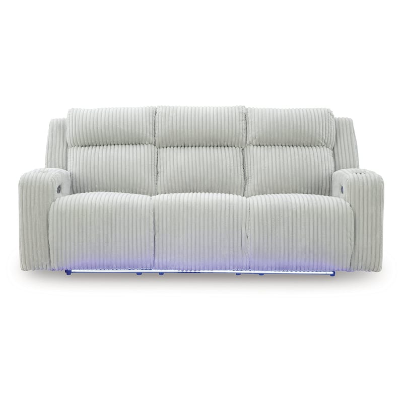 Signature Design by Ashley Broad Cove Power Reclining Sofa - 89"W x 44"D x 42"H