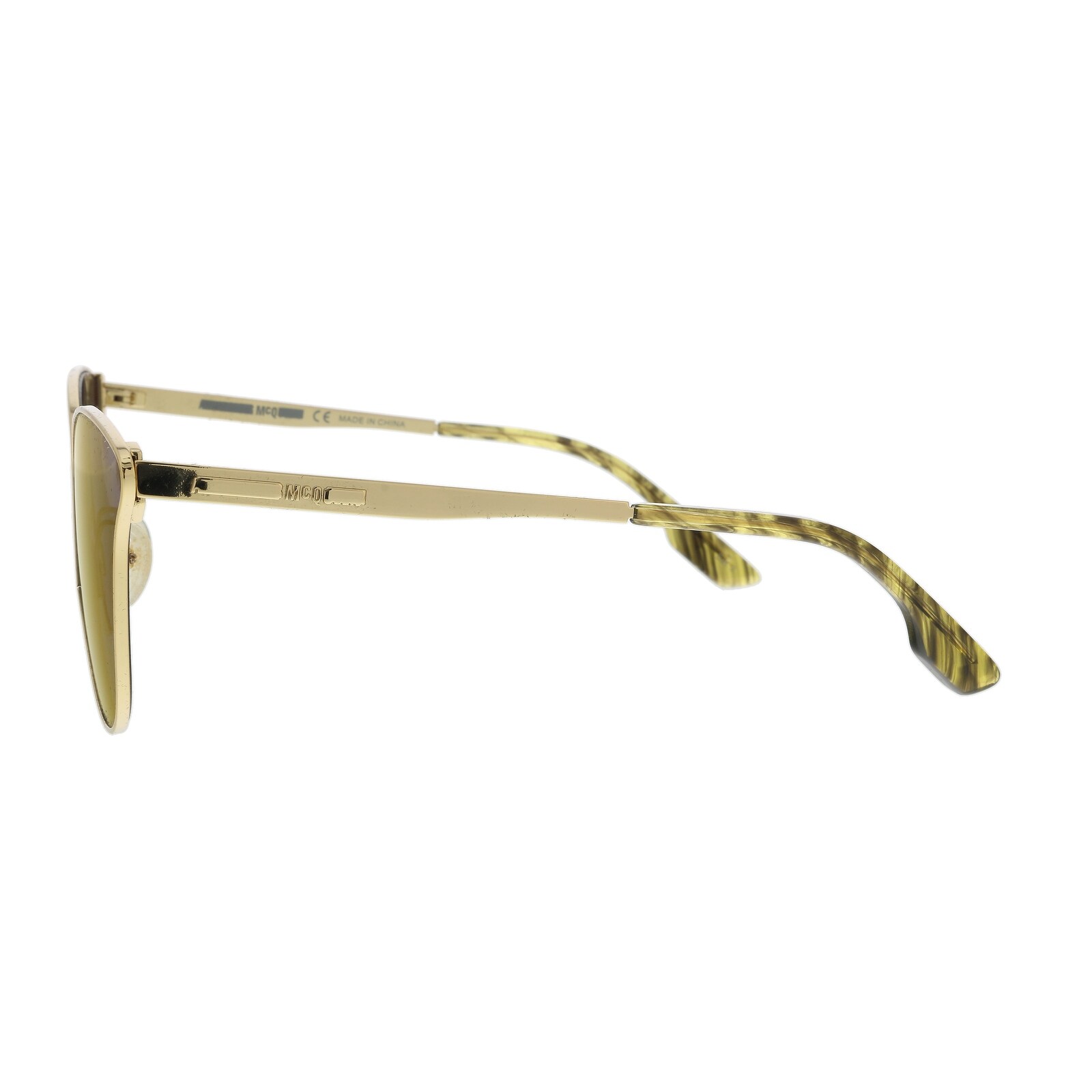 McQ MQ0087S-006 Gold Cateye Sunglasses for womens  display picture 1