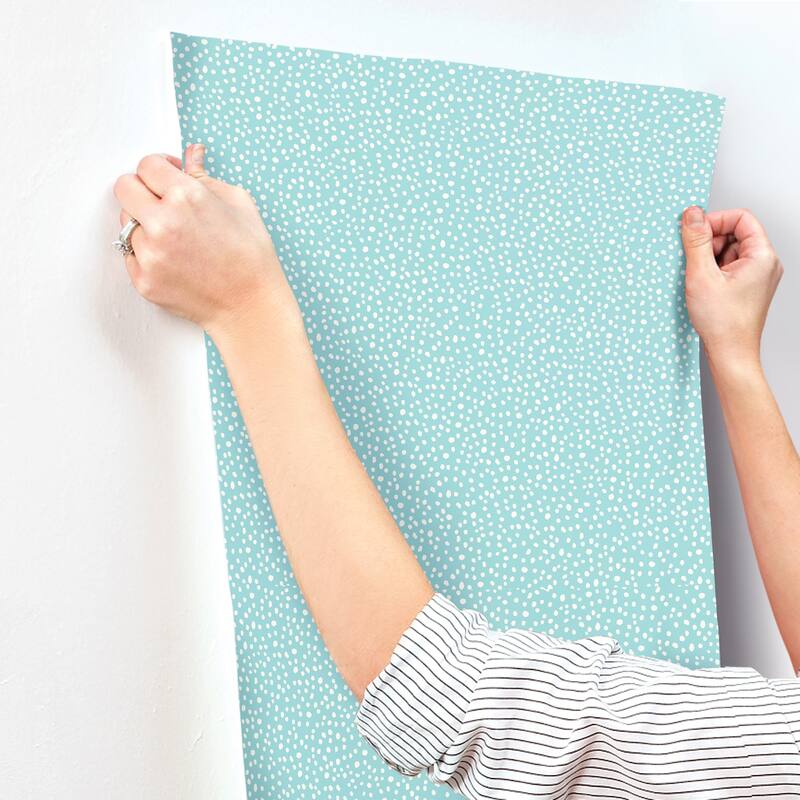 Advantage Dotty Light Blue Petite Polka Dot Wallpaper