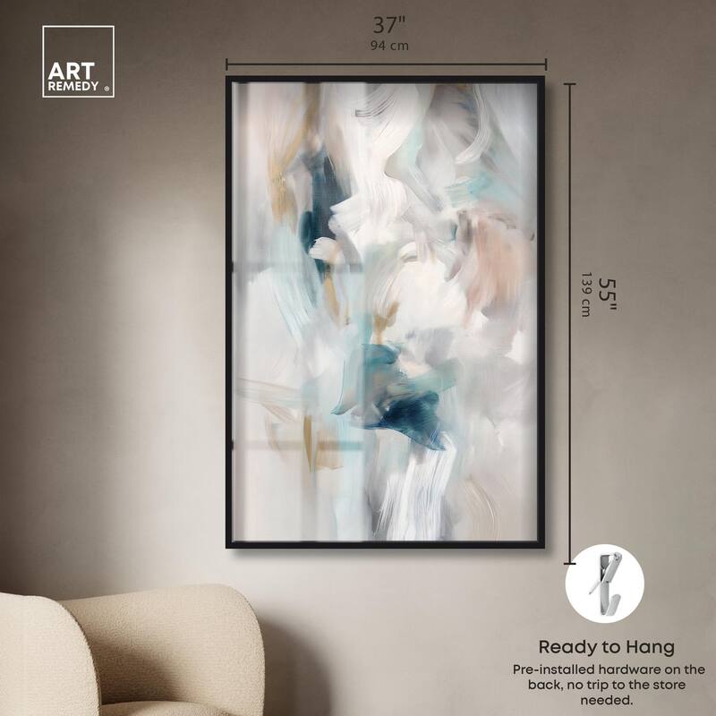 Whispering Colors III Shadowbox by Art Remedy