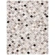 preview thumbnail 3 of 12, SAFAVIEH Handmade Studio Leather Pompilia Natural Hide Leather Rug