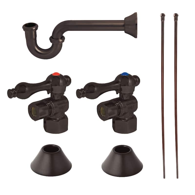 Kingston Brass Trimscape 30" Wide Sink Trim Kit with P-Trap - Oil Rubbed Bronze