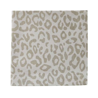 Split P Natural Safari Leopard Printed Napkin Set of 4 - 20" x 20"