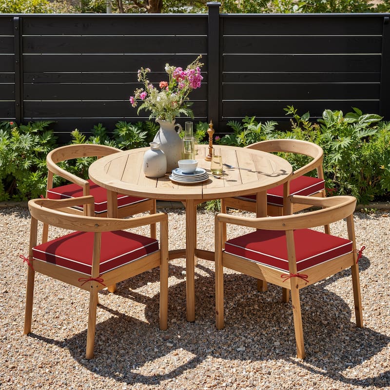 Outdoor Indoor Dining Chairs Cushion Set Seat Pad Chair Cushion