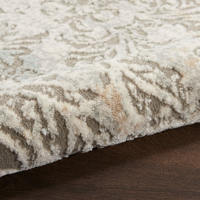 Nourison Marmara Contemporary French Country Damask Area Rug