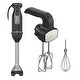 preview thumbnail 1 of 4, Foodi Power Mixer System, Black Immersion Blender and Hand-Mixer Combo, CI100