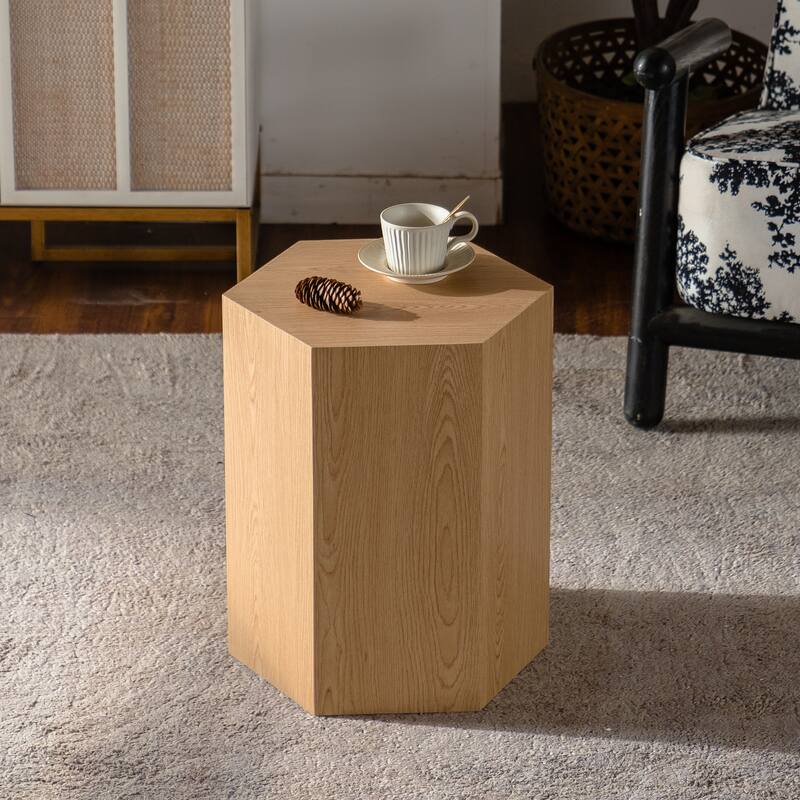Modern Fully Assembled End Table for Small Spaces