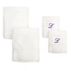 preview thumbnail 20 of 27, Sweet Kids 2-piece White Turkish Cotton Bath and Hand Towel Set with Lavender Purple Monogrammed Initial white/purple l