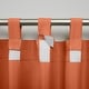 preview thumbnail 55 of 99, ATI Home Indoor/Outdoor Solid Cabana Tab Top Curtain Panel Pair