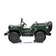 preview thumbnail 7 of 8, 24V Military Willy Jeep 3 Seater Electric Ride on