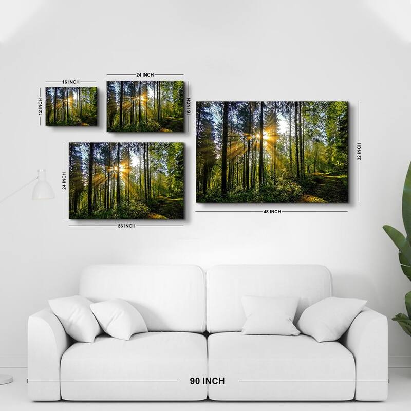 Nature Forest Canvas Wall Art