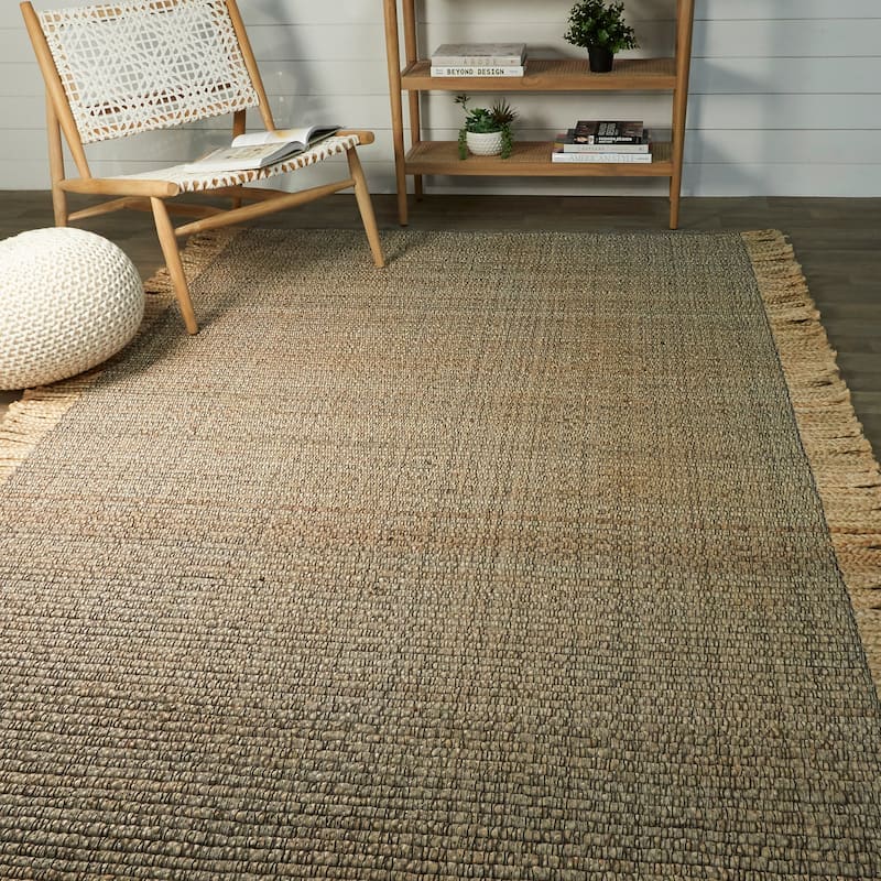March Jute Sisal Natural Fiber Flatweave Area Rug