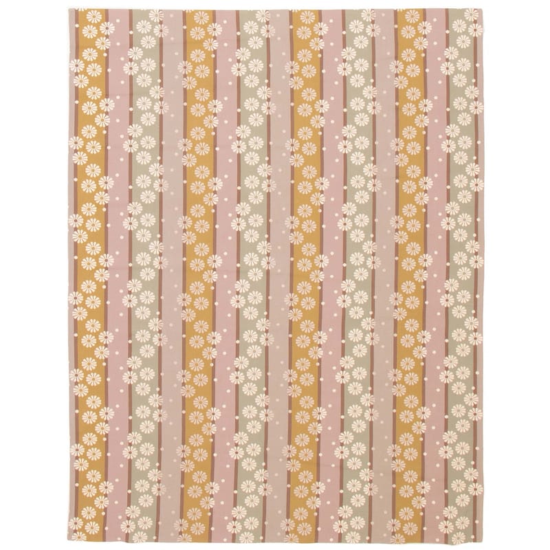 ECARPETGALLERY Machine Woven Lotus Mod Cotton Rug - 6'8 x 8'10 - Multi Color - 6'8 x 8'10