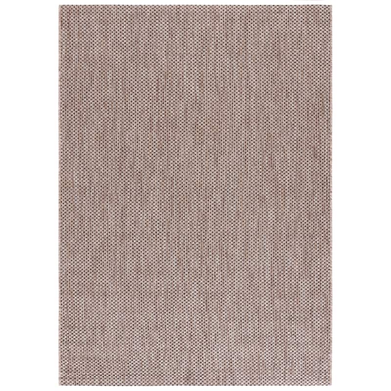 SAFAVIEH Courtyard Begajeta Indoor/Outdoor Waterproof Patio Backyard Rug.
