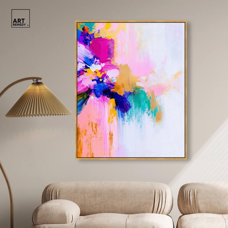 Contrast of Purity III Canvas by Art Remedy