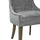 preview thumbnail 9 of 25, Madison Park Signature Ultra Upholstered Dining Side Chairs With Wood Legs (Set of 2)