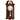 Howard Miller Brown Cherry Finish Wood Triple-chime Wall Clock